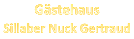 Logo Gästehaus Sillaber Nuck